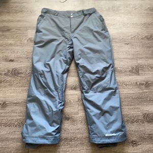 Gray Columbia Snowpants
